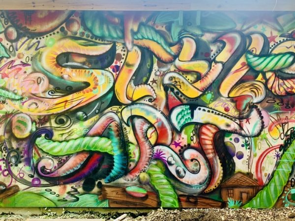 Graffiti freestyle painting